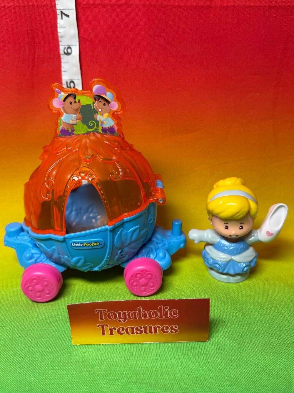 Fisher-Price Little People Disney Princess Parade Cinderella & Pals Float